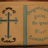 Communion Cake For My Friends Son 