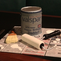 Handyman! This is the cake I made for my dad's 75th birthday... He's always been unbelievable when it comes to home maintenance, painting...