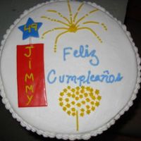 Birthday_Cake_49_Man.jpg I made this cake for a co-worker of my husband who is fan of the fireworks. The frosting is buttercream and some accents MMF. TFL!!!