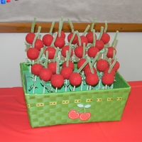 Cherry Cakepops 