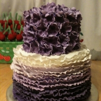 My Birthday Cake Ruffle cake