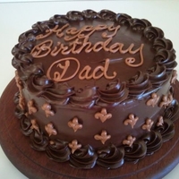 Espresso Cake Chocolate Espresso Cake, filled with Espresso Buttercream and covered with Espresso Ganache. Super Rich!