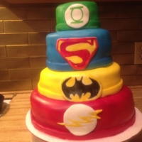 Superhero Birthday Cake Thanks for all the inspiration CCers!!!