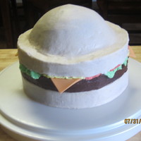 Hamburger Cake 