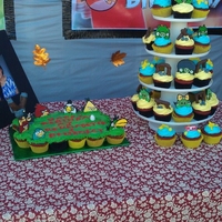 Angry Birds Cupcakes 