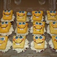 Spongebob Cupcakes RCT cupcake toppers