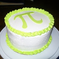 Pi Celebration Cake 