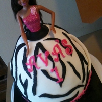 Barbie Zebra Theme 