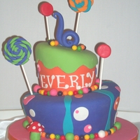 Willie Wonka Spin My version of a Willie Wonka. Used child's favorite colors along with a combo of ideas I found here. Lots of fun! TFL!