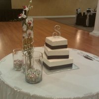 Square Wedding Cake 