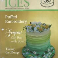 This Cake Was Made For Display At The 2013 Ices Convention As You Can See It Was Chosen For The Cover Of The Ices Newsletter The Sides W This cake was made for display at the 2013 ICES Convention. As you can see it was chosen for the cover of the ICES Newsletter. The sides...