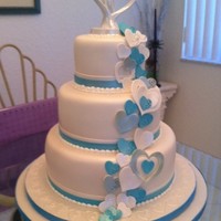 Cascading Hearts Made this one for my brother and new sister in law.