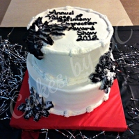 Black And White Celebration Cake 