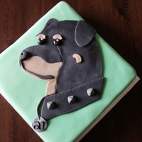 Rottweiler Cake 