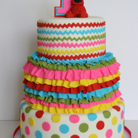 I Made This For A Clients Little Girls First Birthday It Was To Match The Invites She Purchased From The Site Hostess With The Mostest I W... I made this for a clients little girls first Birthday. It was to match the invites she purchased from the site Hostess With The Mostest. I...