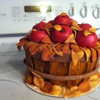 Apple Basket Cake 