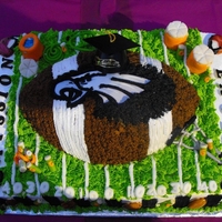 Graduation Eagle Cake 