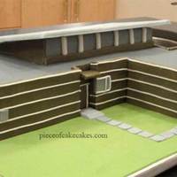 Smart House This was for a house warming party for a client who loves modern architecture. the cake was a big hit.