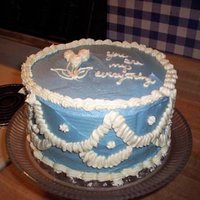 You Are My Everything Cake was practicing different piping techniques