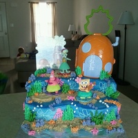Spongebob Under The Sea All Buttercream Spongebob under the sea all buttercream