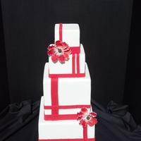 Bridal Show Here is a cake I took to a bridal show last week. I am a new business and am desperately trying to get wedding orders:)