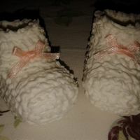Gum Paste Baby Shoes gum paste baby shoes