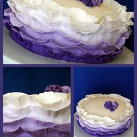 Purple Frill Cake mmf