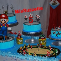 Mario Cakes... Almond Cakes & Gumpaste Deco....