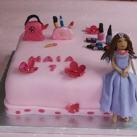 Pamper Party Everything edible even the princess