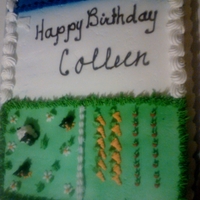 Facebook/farmville All buttercream.