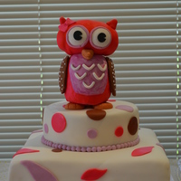 Owl Made From Gumpaste Over Cut Styrofoam Eggs Owl made from gumpaste over cut styrofoam eggs.