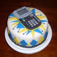 Ti-84 I made this cake for the man who taught my classes while I was on maternity leave.