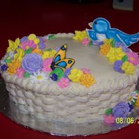 Course 2 Final Cake This is my final cake for course 2. I need some practice but overall, I think it turned out pretty good.