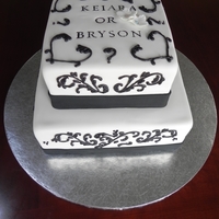 Gender Reveal Cake Yeah, I didn't know what it was either... so, if you're curious, mom and dad to be are NOT told the sex of their child at their...