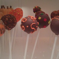 Autumm Cake Pops 