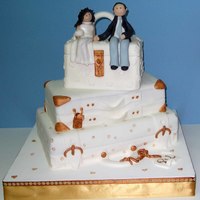 Tarta De Boda Maletas 