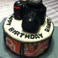 Nikon Photography Camera Cake camera is made out of RKT