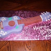 Hannah Montana Guitar went along with CD cookies