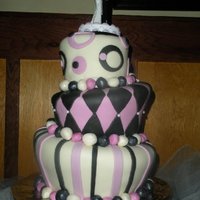 Final Topsy Turvy Wedding Cake After making 3 of these things as practice runs, the day finally came for THE cake. White vegan cake recipe with cherry filling, cream,...