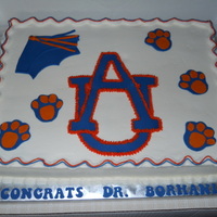 Auburn University Grad Cake 