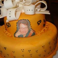 Gold And Balck 50 Birthday 