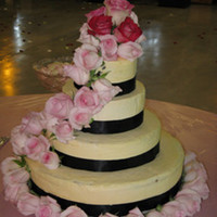 My First Wedding Cake! This is my wedding cake and has inspired me to do many more!