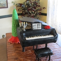 Piano Recital Cake