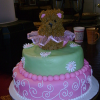 Teddy Bear Ballerina Cake teddy bear ballerina cake