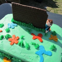 Alex's Paintball Cake