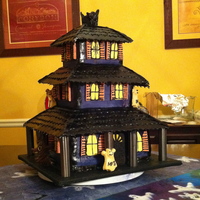 3 Story Haunted House Cake 3 Story Haunted House Cake