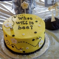 What Will It Bee? Gender Reveal Cake