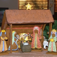 Gingerbread Nativity This is a fun and different project for Christmas - and helps bring the focus back to the Reason!