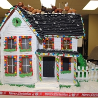 Victorian Farm House My second Gingerbread House! It was for a contest at work, but only 2 people including myself entered. And there were 2 prizes so I guess I...