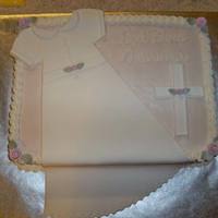 Baptism Cake I loved making this special cake for my special Goddaughter :)